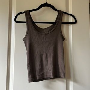 brandy melville brown sheena tank